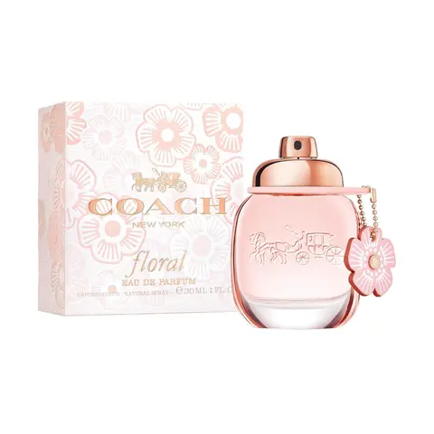 Coach Floral Eau de Parfum - Long Lasting Fragrance with notes of Pineapple Sorbet, Peony & Crystal Musks - Floral & Fruity - 1.7 fl. oz.