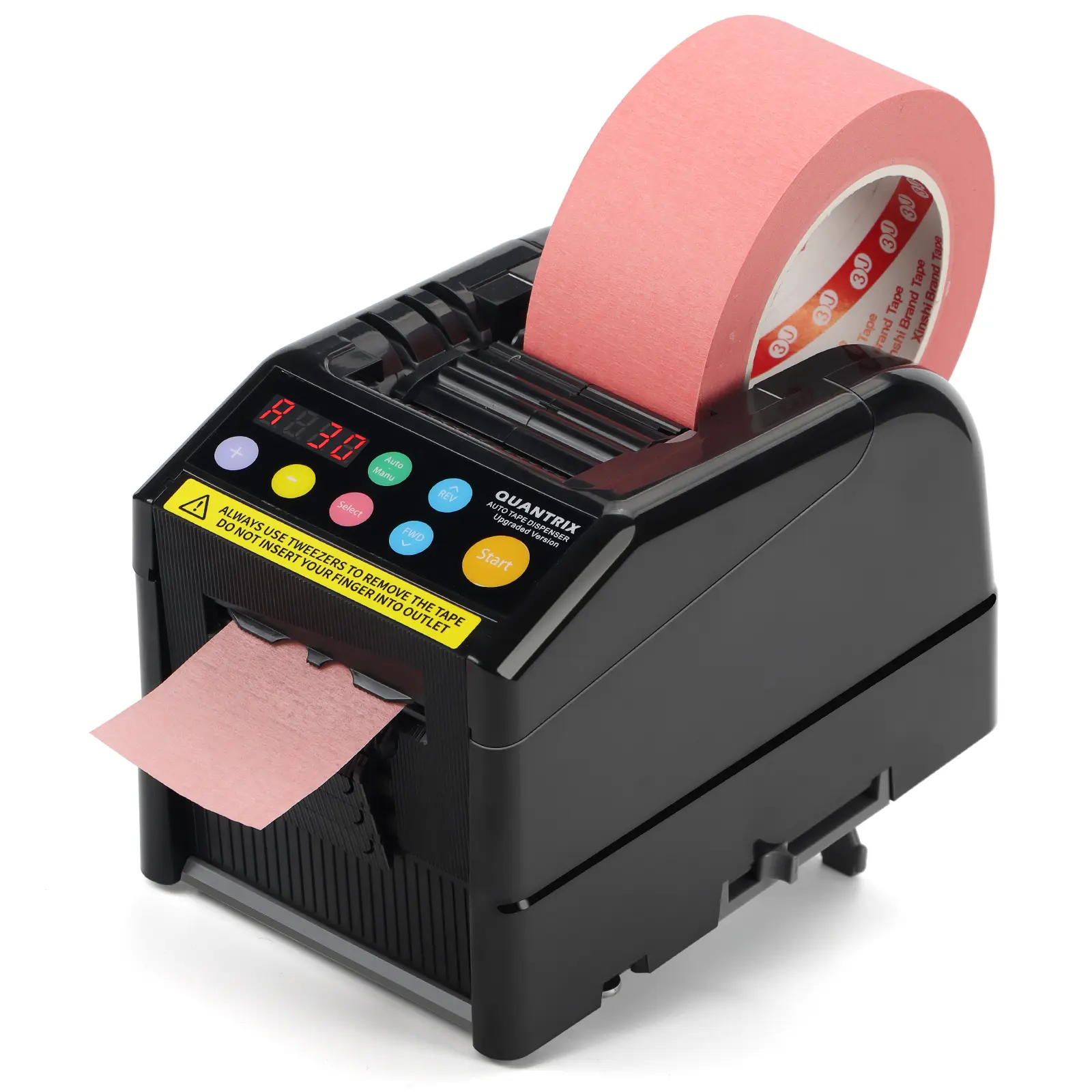 Ribbon Cutting Machine, 999mm Max Cut Length,Automatic Tape Dispenser, Ideal for Businesses, Schools,Shipping, Gift Wrapping, Restaurants,Homes
