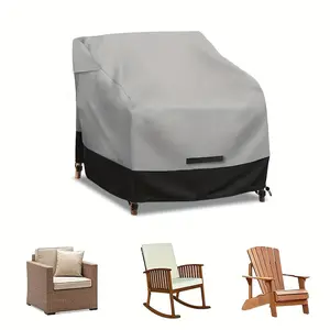 Outdoor Chair Cover, Waterproof Dustproof UV Protection, Ideal for Outdoor Chairs, Durable and Weather-Resistant, Easy to Clean, Patio Rocking Chairs