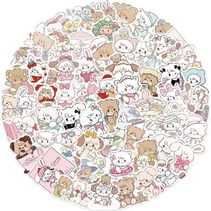 Cartoon Character Pattern Sticker, 60/1200pcs/set Cute Cartoon Sticker, Decorative Sticker for Phone Case, Water Bottle, Laptop, Guitar, Bag, Ornaments