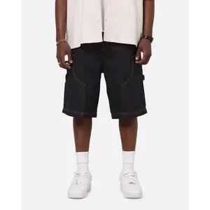 Carre Work Jorts Dark Washed Indigo