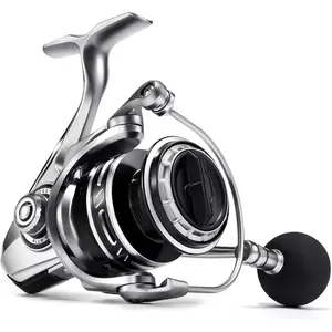 NautiX Spinning Reel,  Spinning Fishing Reel, CNC  Gear, 33LBs Max Drag, 8+1 Sealed BB, 6.0:1/5.4:1 Gear Ratio, Smooth  Freshwater Saltwater Reel