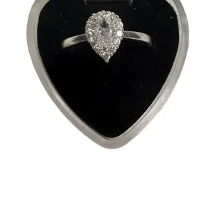 Beautiful Sterling silver .925 Cz ring