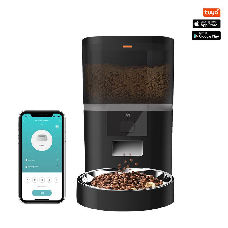 Smart Automatic Pet Feeder with Timer & Portion Control for Cats & Dogs