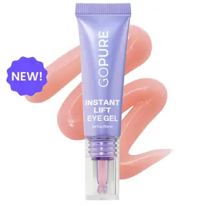 NEW! GOPURE Instant Lift Eye Gel - For the look of Puffiness & Bags, Wrinkles, Fine Lines and Dark Circles, Anti Aging Skin Care for Men & Women with Collagen Targeting Biotech Under Eye Brightener
