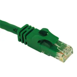 212 MAIN 125ft CAT 6 Snagless Patch Cable (Green, 550MHz Band) - PVC Jacket, Snagless Boot, RJ-45 Plugs, Male-to-Male, High-Speed Data for High-Bandwidth Apps