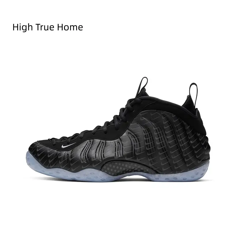 Subtle Logo Allover 3D Foam Black Mesh Crystal Outsole Game Sneakers