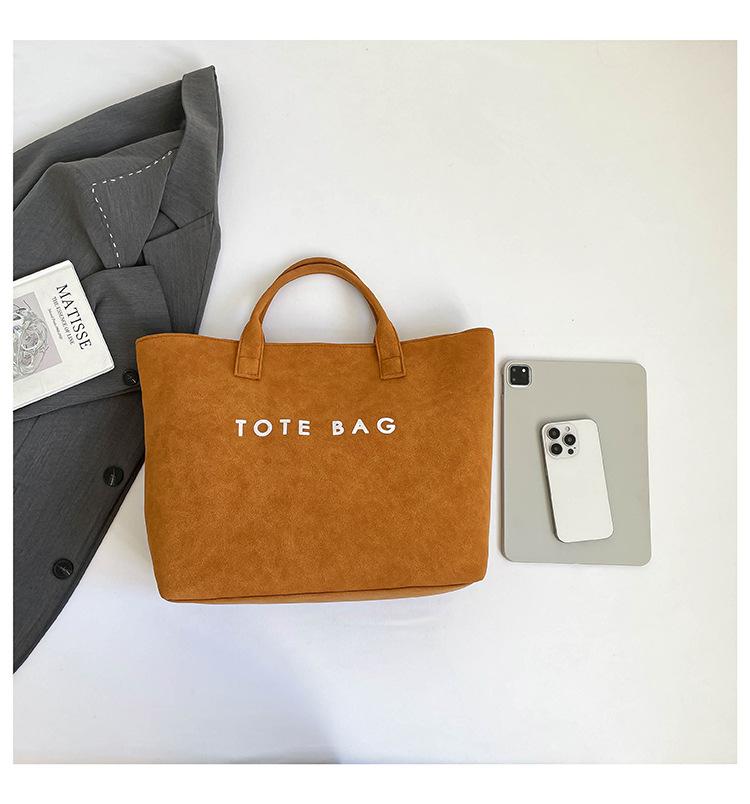 New Large Capacity Tote Bag for Women | Chic Minimalist Luxury Handbag | Trendy Commuter Work Bag | Versatile Everyday Shoulder & Top Handle Purse | Stylish Must-Have