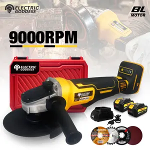 Brushless Angle Grinder | 800W | 21V | Cordless Metal Polishing Machine | Cutting Grinding ToolSuitable for automotive repair and household use