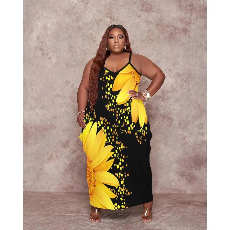 3320-Black Sunflower