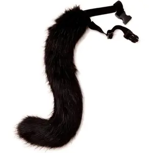 SQ-HBL008 Faux Fur Tail for Cosplay Halloween Party Costume
