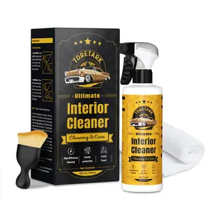 TORETORK Car Interior Cleaner, Cleans Interior Dirt and Eliminates Odors, Safe For All Car Interior Surfaces, Added UV Protection Spray，Best Gift For Christmas.