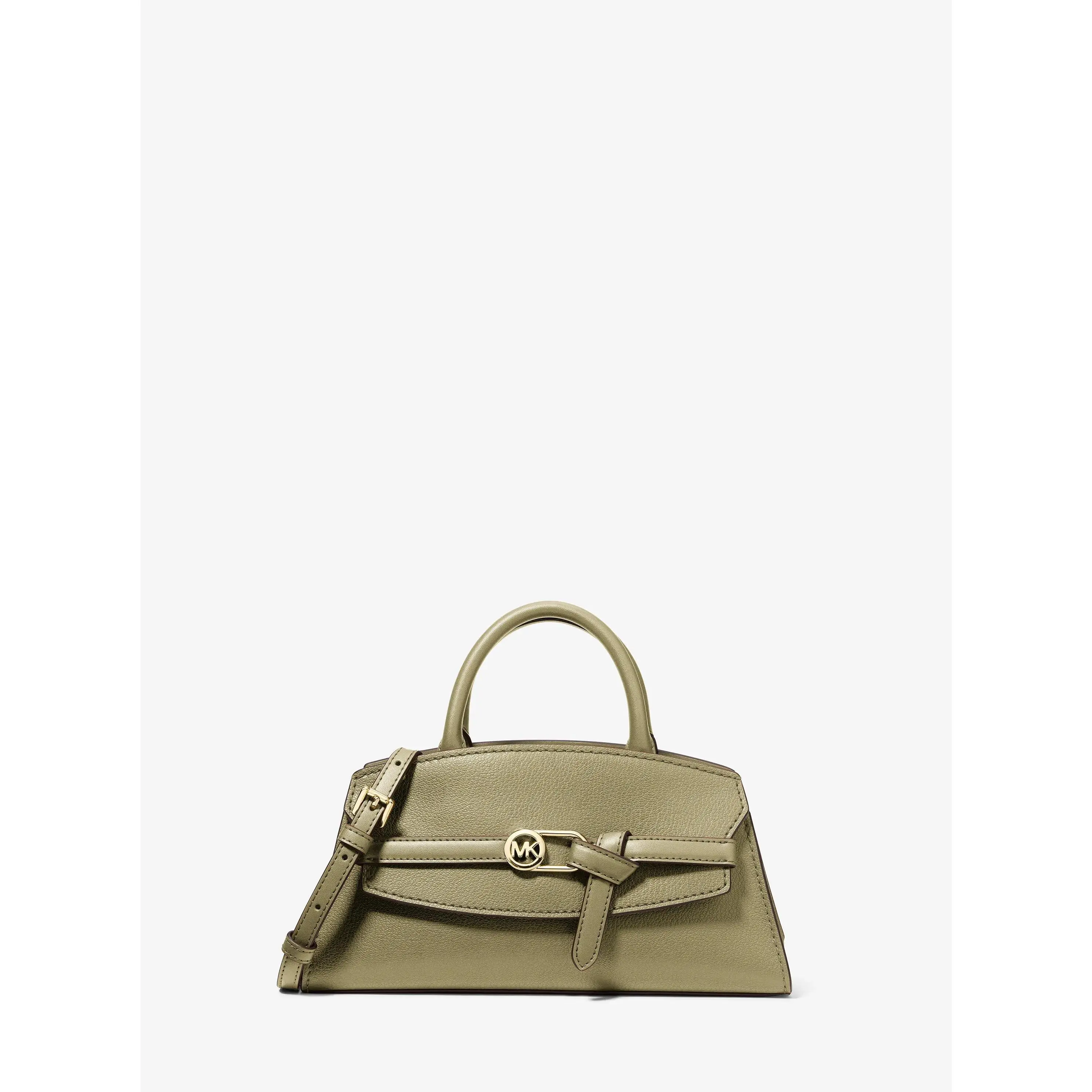 Greta Small Leather Convertible Crossbody Bag