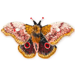 Emperor Mopane Moth Brooch
