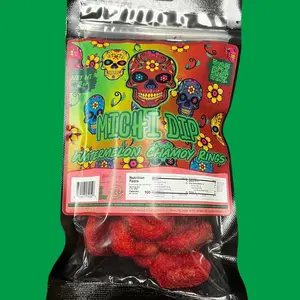 Watermelon Chamoy Rings Watermelon Chamoy Rings