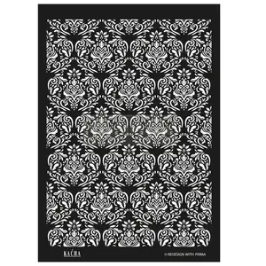 Décor Stencil Kacha - Renata - 18"x25.5" Laser Cut On 16 Mil Mylar