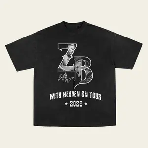 ZB V2 shirt, ZB Inspired Vintage New Album 2 Sides With Heaven On Tour 2026 Concert Music Tee, Unisex Gift For Fan, High-Quality Unisex Cotton Shirt 2026 Concert, Country Music