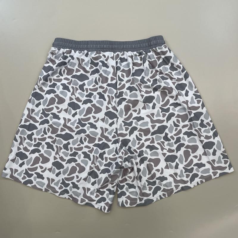 Adult men swim shorts beach wear swim wear summer camo bottom bathing shorts