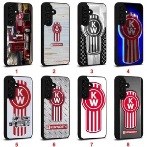 Heavy Truck Phone Case, Kenworth Brand Name Truck Car Phone Case Compatible with iPhone 17, 11, 12, 13, 14, 15,16 & Samsung S25,24,23,22