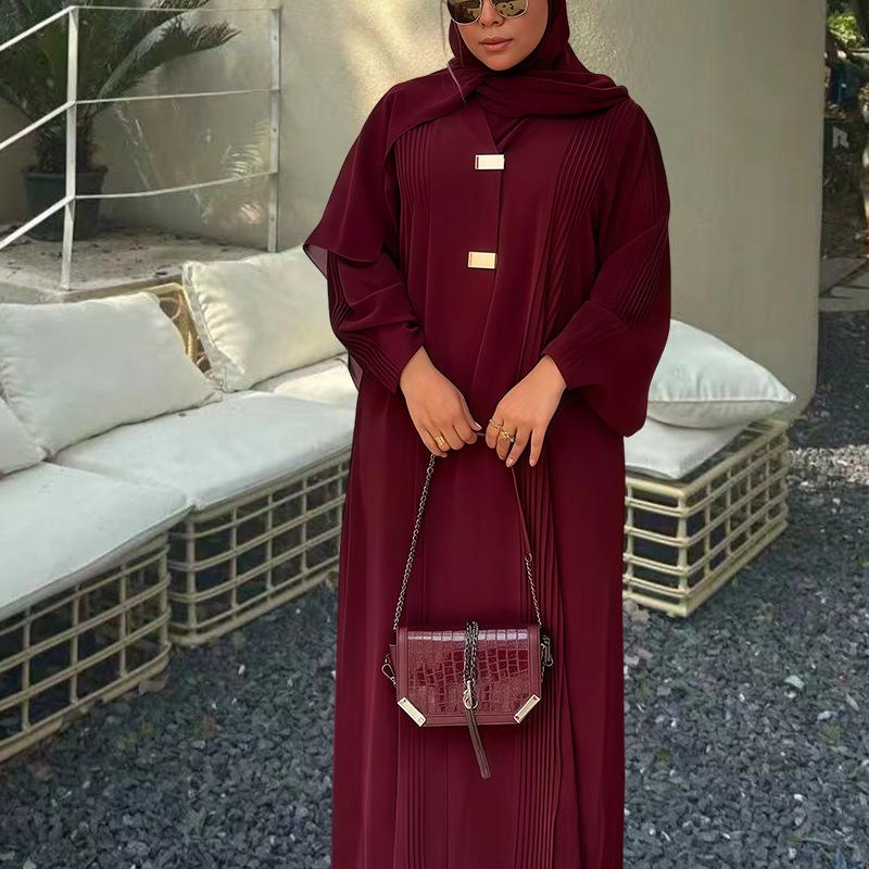 Elegant Dubai Abaya for Women Muslim Dress Ramadan Eid Kebaya Kimono Jalabiya Kaftan Islam Clothing Caftan Femme