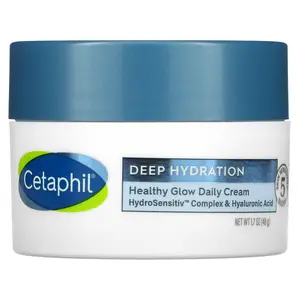 Cetaphil Healthy Glow Daily Cream, Fragrance Free, 1.7 oz (48 g)