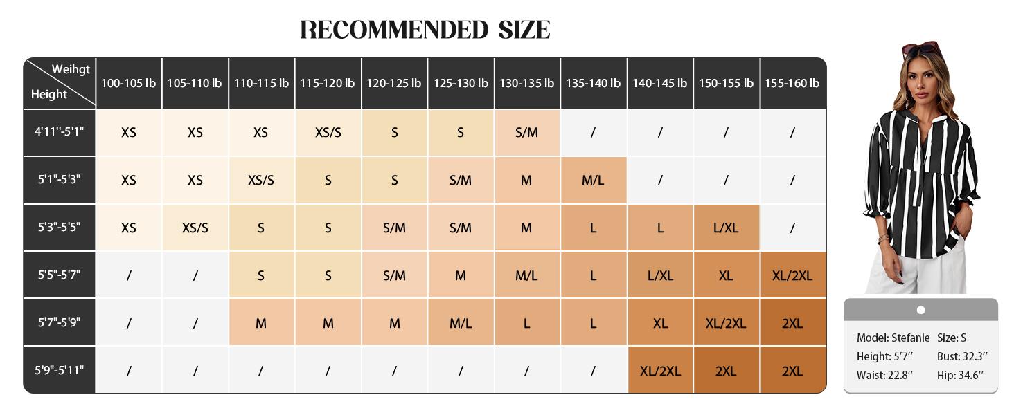 Tankaneo Womens Puff Sleeve Babydoll Tops Summer V Neck Striped Blouse Cute Casual Loose Fit Flowy Shirts Tankaneo Womens Puff Sleeve Babydoll Tops Summer V Neck Striped Blouse Cute Casual Loose Fit Flowy Shirts