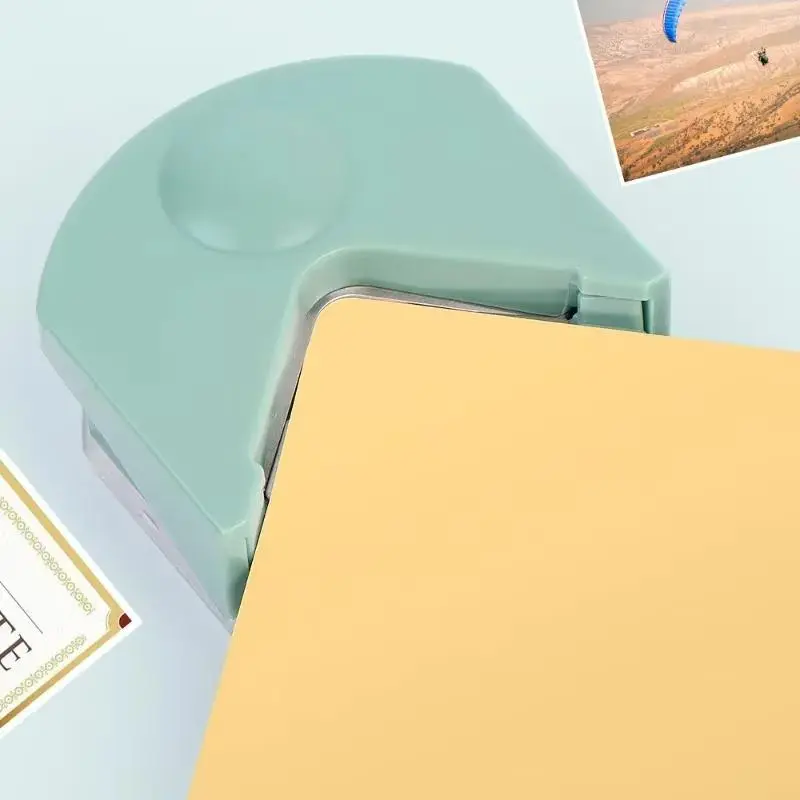 1pc Rounding and paper cutting machine Corner cutter Cutting Photo Business card Chamfer Corner cutter Office Cutting Supply Cutting machine