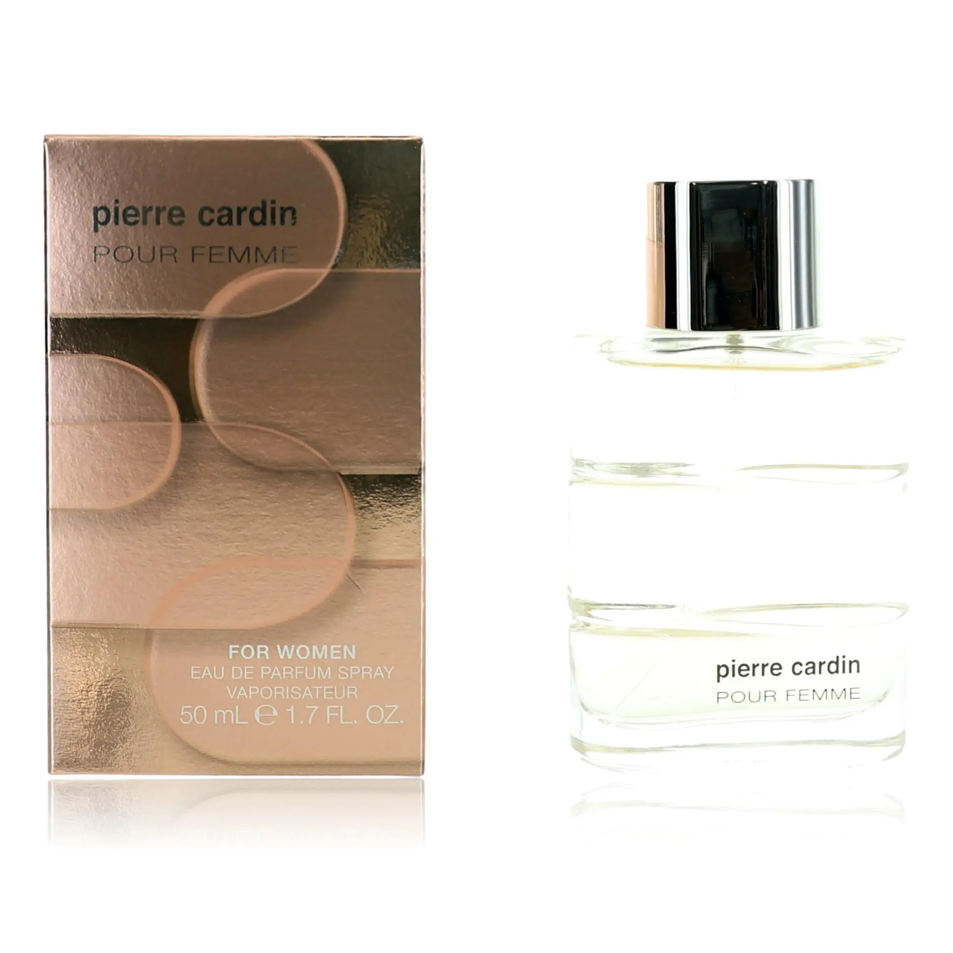 Pierre Cardin Pour Femme Eau de Parfum Spray, Refined and Timeless Fragrance for Women, 1.7 oz / 50 mL Bottle, 50 Ml Bottles, 50 Ml (1.7 Fl. Oz.)