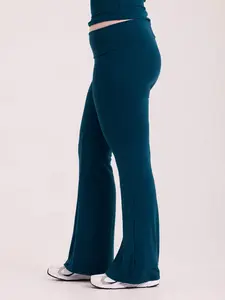 Fold Over Flare Pant