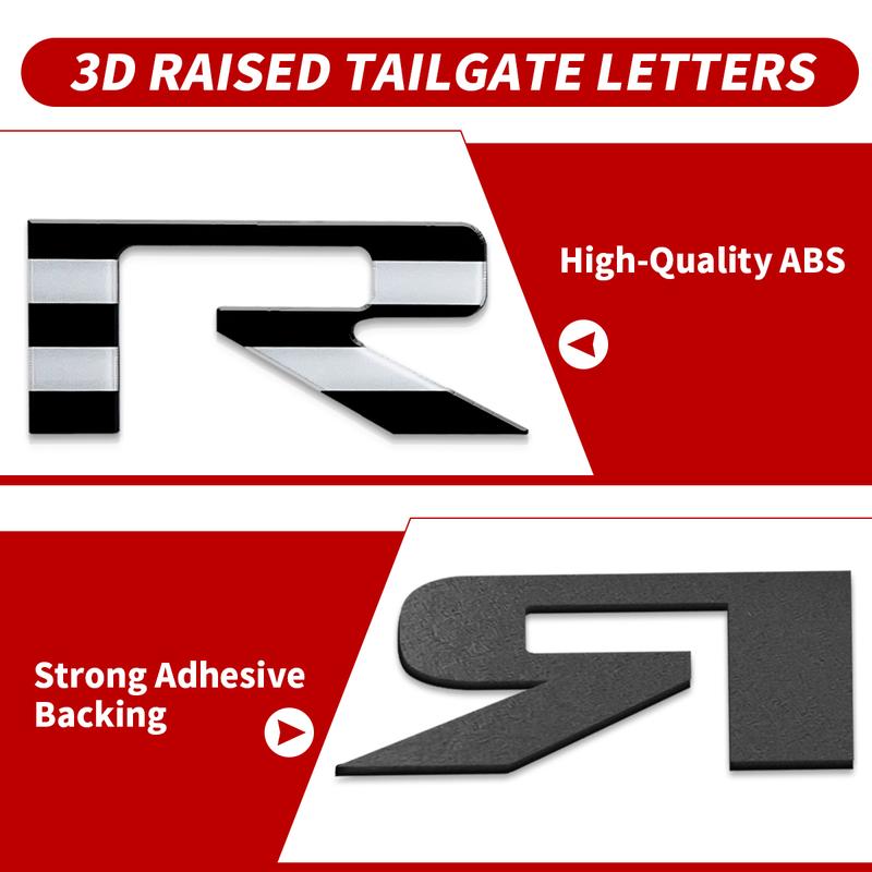 Personalized truck tailgate decals Compatible with 2019-2025 Chevrolet Accessories Strong Adhesive Back Anti FadeCoating Black American flag