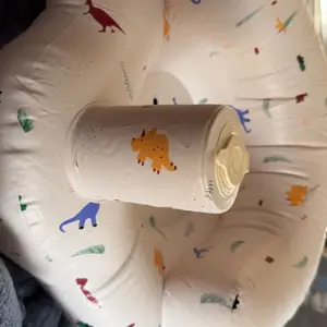 Inflatable Baby Seat 3+ Months, Built-in Air Pump Baby Seat for Kids, Toddler, Blow-up Baby Chair with Back Support, Breathable Cover, Newborn Baby Essentials, Toddler Items, Baby Carrier Alternative, Baby Essentials & Baby Items