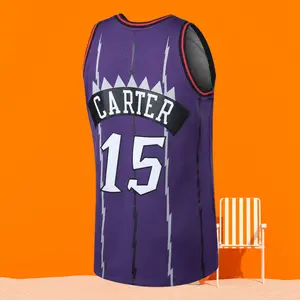 Vince Carter Classic-Design stitched Basketball Jerseys Retro Men's Sleeveless Purple shirt
