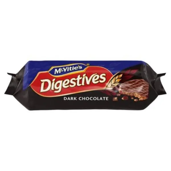 Mcvitie`S Digestive Wheat Biscuits Dark Chocolate 10.5 Ounce, Pack of 2