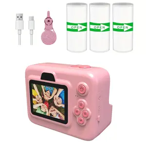 Beginner Teen Digital Camera, 1080P HD Video Recording, Instant Print Film Camera, Birthday Christmas Gift for Girls Boys