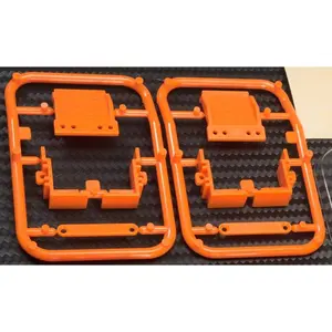 PN Racing PNR Concept C9 Body Mounting Kit Set (Orange / White / Yellow)