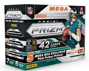 2025 (3) Optic Mega, 2025 Mosaic Mega (3)  and (3) 2024 Prizm Megas