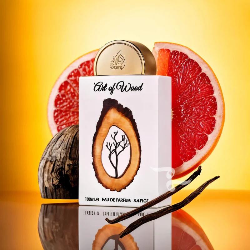 Lattafa Pride Art of Wood for Unisex Eau de Parfum Spray, 3.4 Ounce / 100 Ml