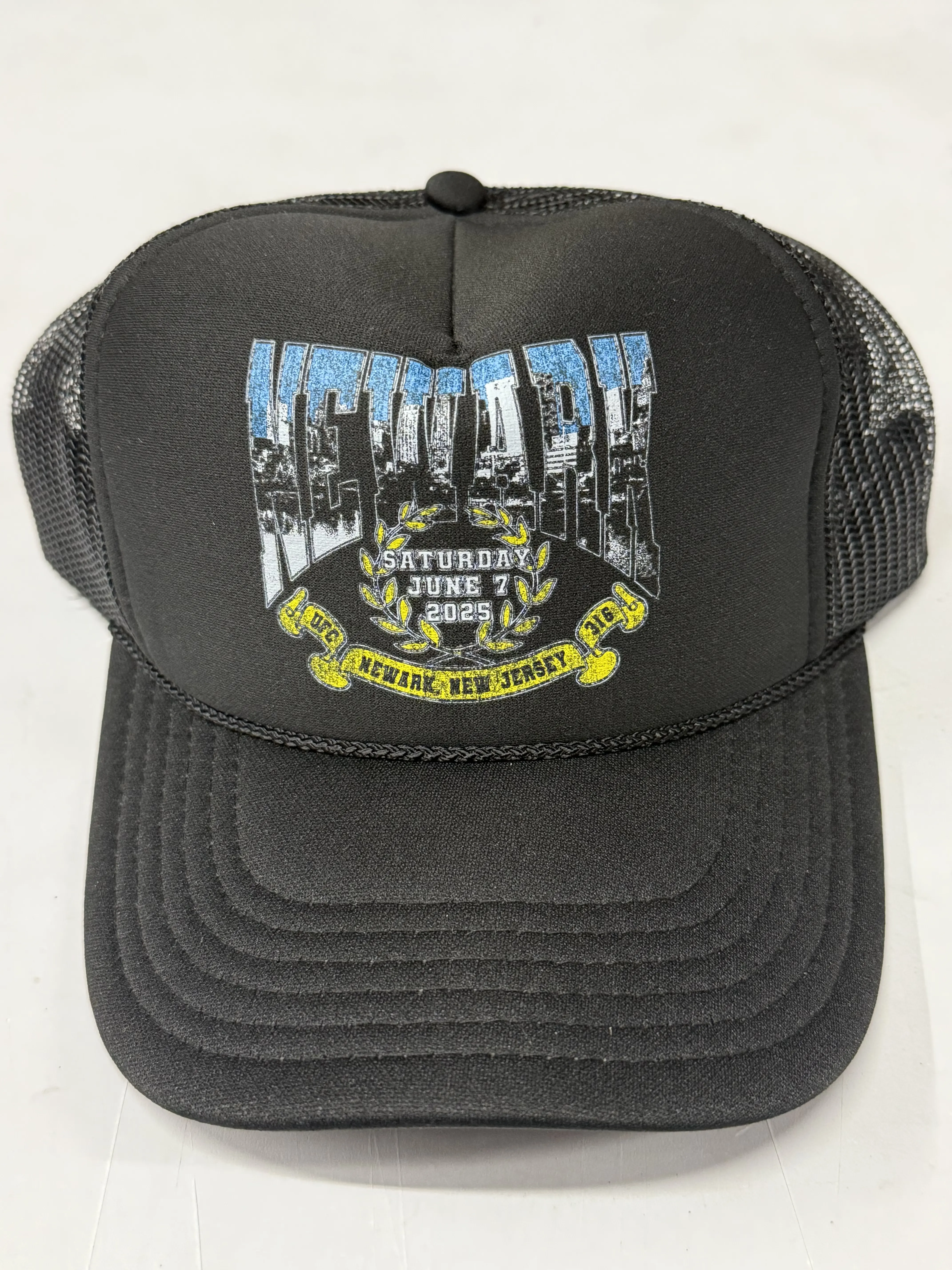 UFC 316 BLACK TRUCKER SNAP BACK