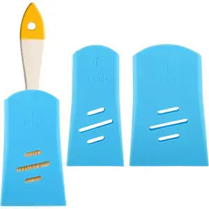 3Pack  Brush Protector Covers,  Protective Sleeve for Holds 2" 2.5" 3" Brush
