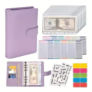 Budget Binder Cash Envelopes For Budgeting Money Organizer For Cash Money Envelopes For Cash A6 Budget Binder With Zipper Envelopes