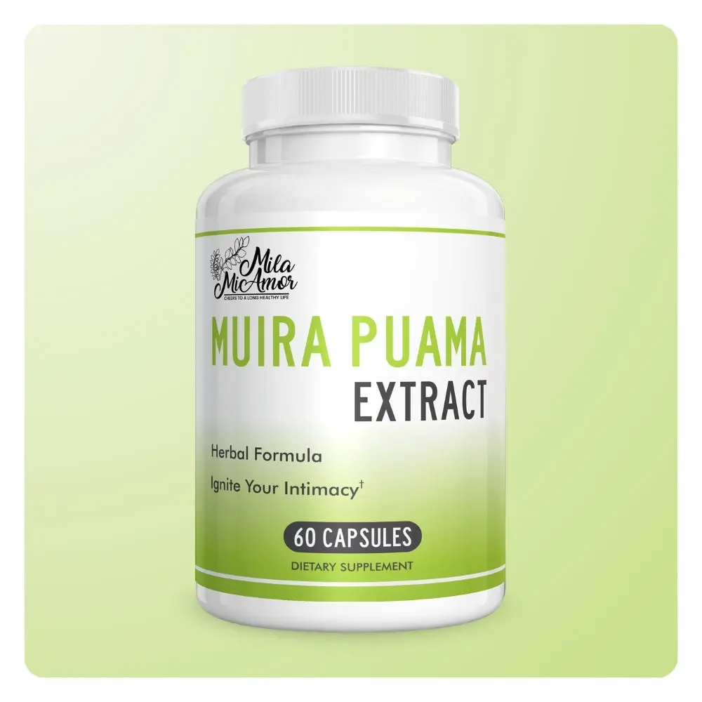 Muira Puama Extract | Natural Support for Vitality & Energy | 60 Capsules Muira Puama Extract | Natural Support for Vitality & Energy | 60 Capsules