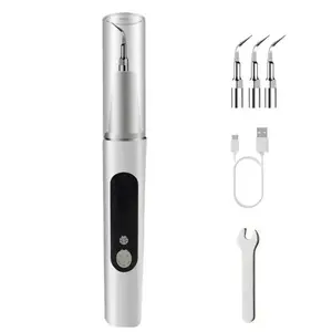 Electric Toothbrush with LED Light, Rechargeable Teeth Cleaning Kit, Teeth Polisher with 5 Adjustable Modes, Oral Care Tool for Men & Women