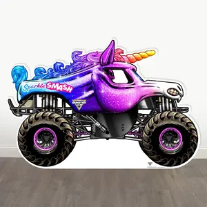 Sparkle Smash Cardboard Cutout