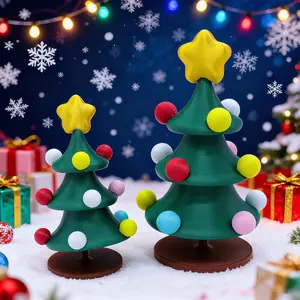 Hot-selling Rotating Christmas Tree Dancing Desktop Ornament Foreign Trade Christmas Decoration Creative Gift