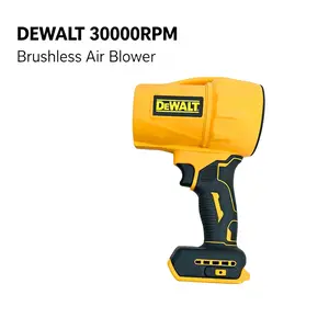 DEWALT 20V Cordless Blower, 30000 RPM No-Load Speed, 200 M/S Max Wind Speed, 800g Wind Power, Compatible With 6.0Ah Battery, For Car Detailing, Dust Clearing, Interior Cleaning