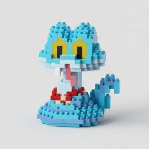 Building Block Toy Set Snake Model, Perfect Gift for Husband Boyfriend Birthday Halloween Christmas, Collectible Decor for Living Room