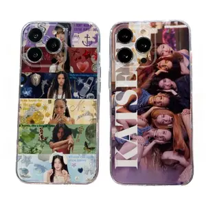 Hot Group Music K-KATSEYE Phone Cases For iPhone 17 Promax Pro Air 16 Plus 15 14 13 12 11 Soft Transparent Shockproof Protective Cover Gift For Birthday Christmas Halloween