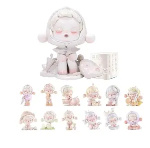 Warmth Series, SKULLPANDA Blind Box Figures, Random Design Action Figures Collectible Toys Home Decorations, Holiday Birthday Gifts for Girls and Boys, Single Box