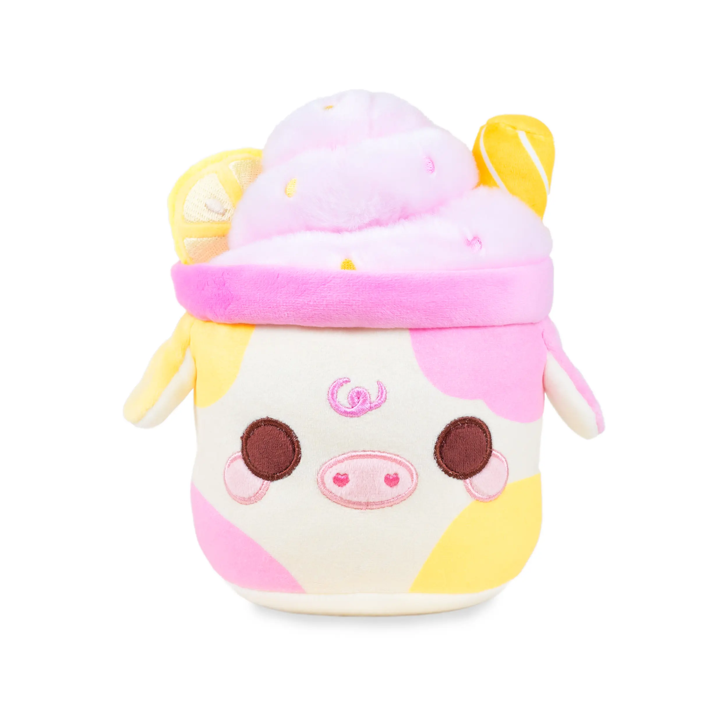 Cuddle Barn PlushGoals - Lil Pink Lemonade Mooshake (Scented)