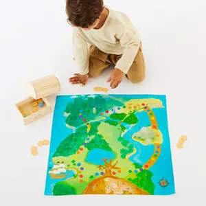Mini Treasure Map Playsilk Mini Treasure Map Playsilk